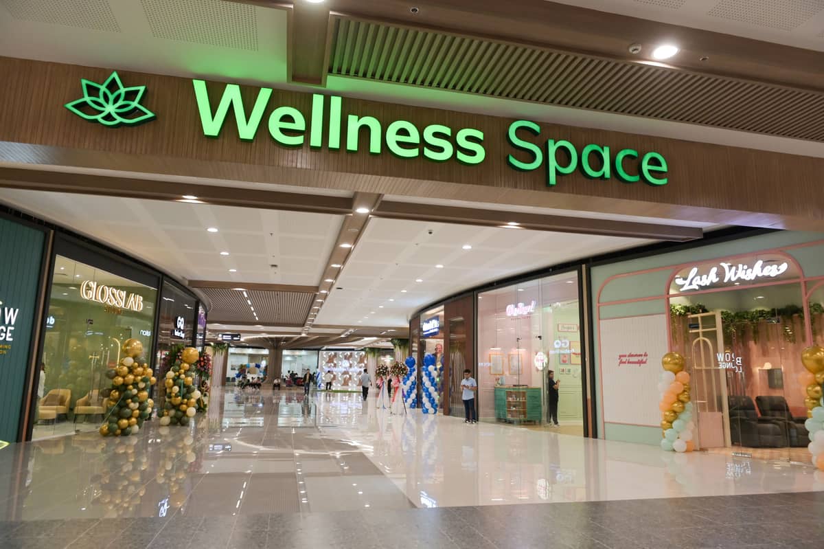 The Wellness Space, a haven for relaxation and rejuvenation, is located on the 3rd level.